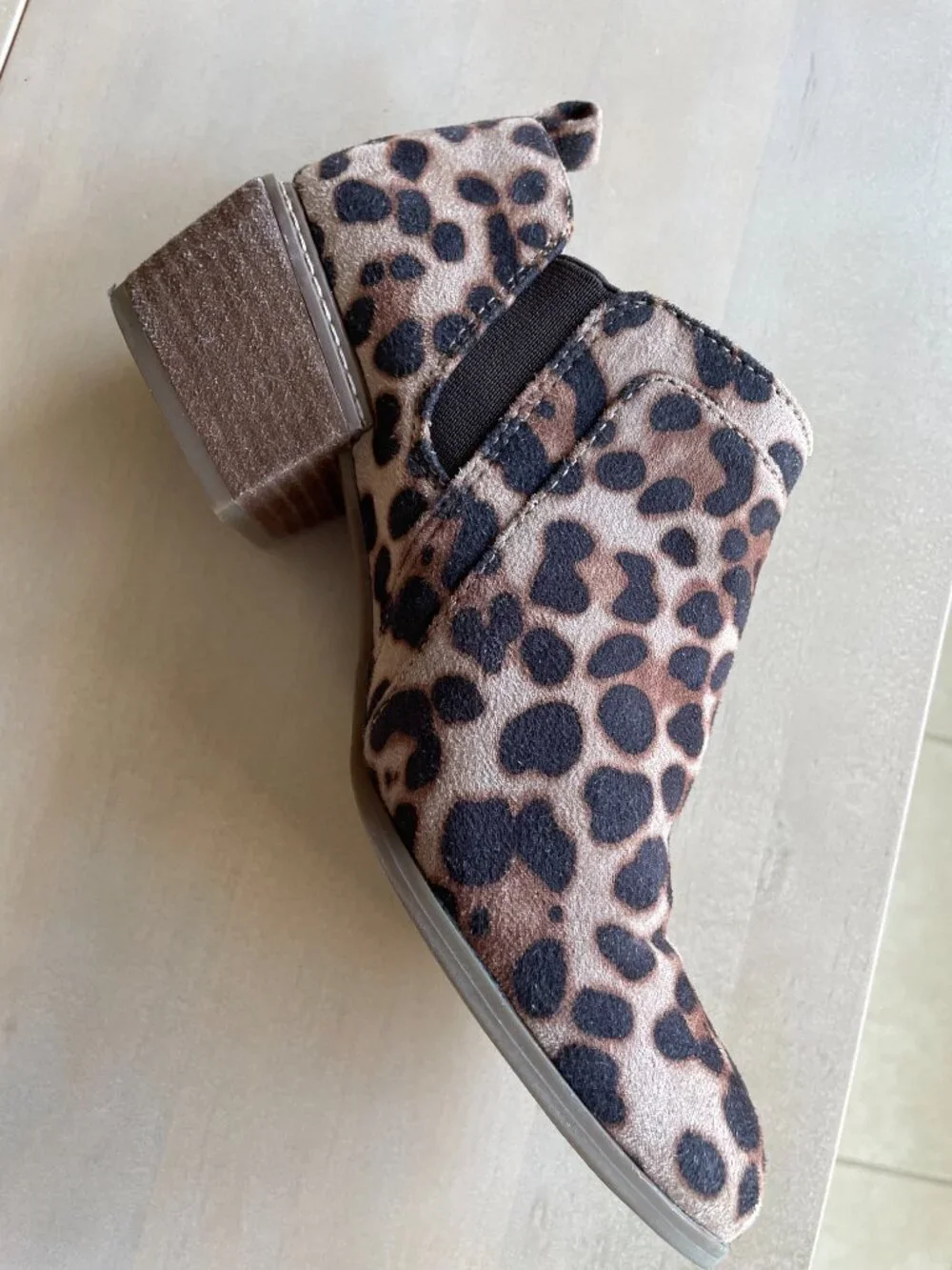 Entire Closet $5! Soul by Naturalizer Dame Cheetah Ankle Zipper Booties Boots